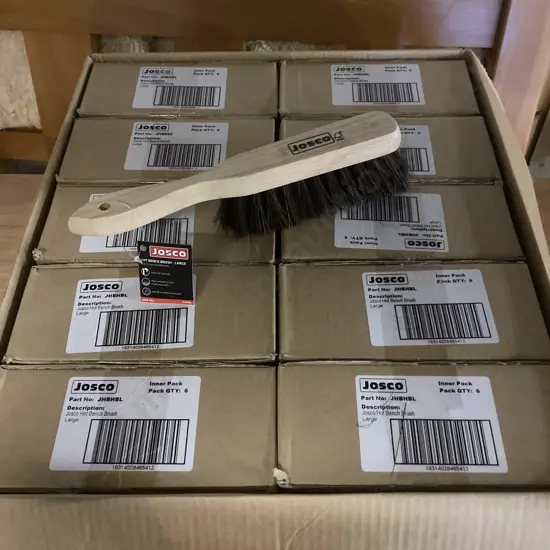 Box of 10 Boxes of 6 x Josco Hot Bench Brushes