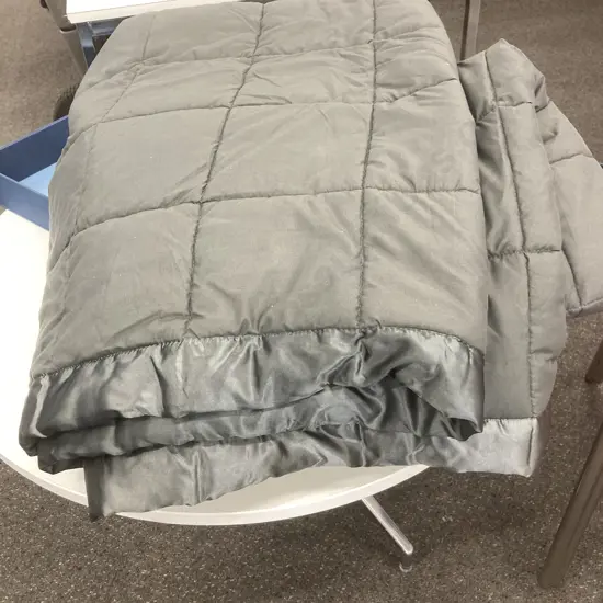 Kingsize Steel Grey Coverlet, 260 x 240cm