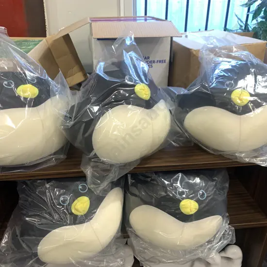 New Penguin Soft Toys x 5 (h&b Design)