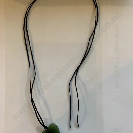 Pounamu Heart Necklace (AF To Cord)