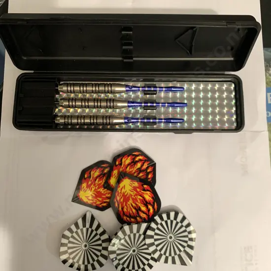 Steel Tipped Darts In Case