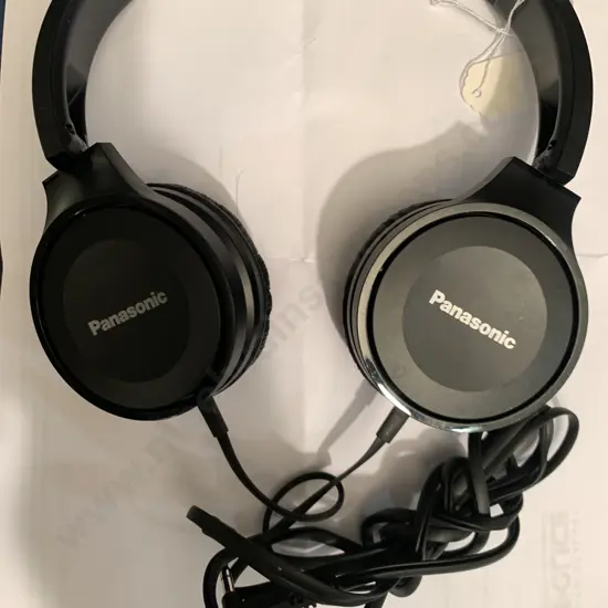 Black Panasonic Headphones