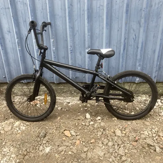Black BMX Bicycle