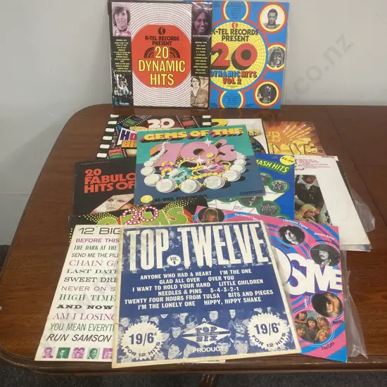 Lot of Vintage LPs - K-Tel, Solid Gold, Capitol, EMI, Mike Morton Congregation Etc