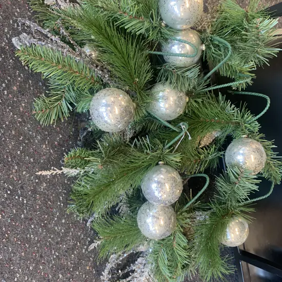 Christmas Branch Decorations x 8