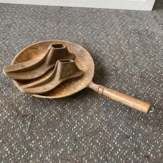 Vintage Cast Pan & Boot Lasts