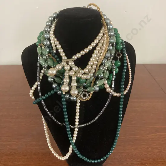 Selection Of Costume Jewellery Necklaces