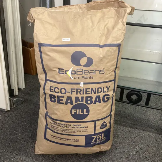 EcoBeans Eco-Friendly BeanBag Fill, 75L By Volume