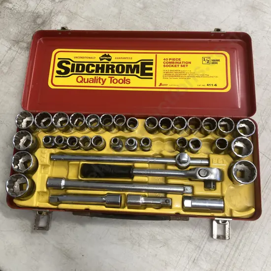 Sidchrome 37 Pce Socket Set