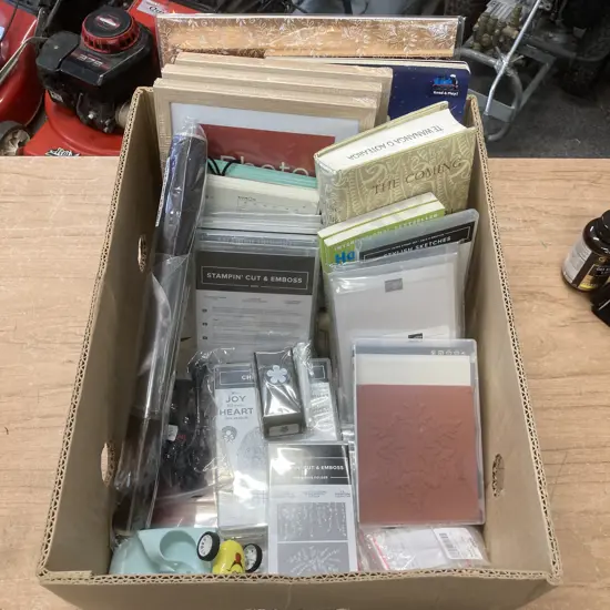Lot of Stationery, Books, Stamps Etc