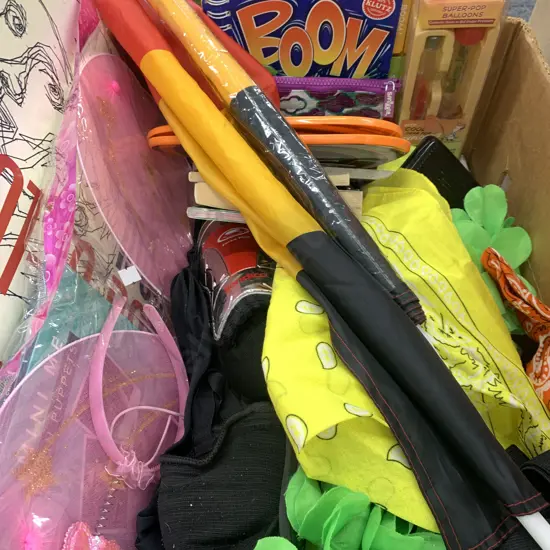 Box lot Fairy Wings, Waikato Flags, 1000, Dot to Dot Book Etc