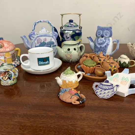 Selection Of Teapots, Duo Etc