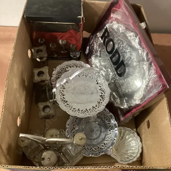 Box Lot of Silverware