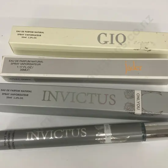 Mens jader, GIQ, Invictus Only You Eau De Parfum Natural 35ml Vaporisateur