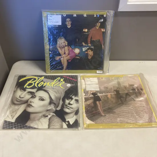 Blondie - AutoAmerican L37335, Plastic Letters L36504, Eat To The Beat L36908, Chrysalis