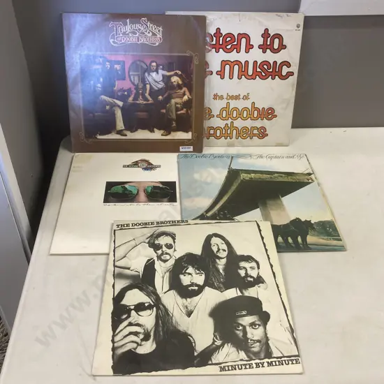 Lot of Five Doobie Brothers LPs