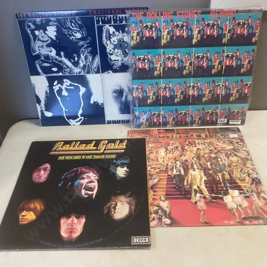 The Rolling Stones - Its Only Rock 'N Roll, Aus COC-79101, Emotional Rescue, Rolled Gold & Aus/NZ Rewind 1971-1984