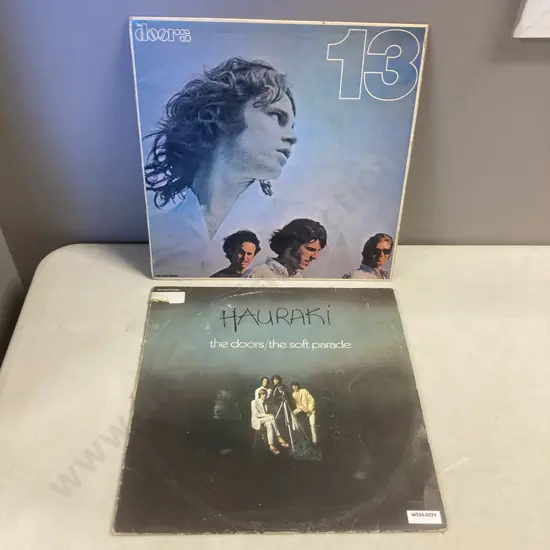 The Doors - 13, Elektra - EKS.74079, HMV New Zealand Pressing & The Soft Parade EKS-75005