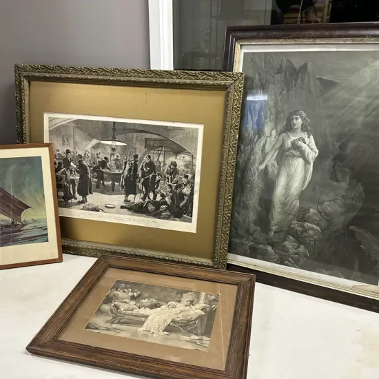 Artwork x4 The Game Of Piece And War, Through The Valley Etc