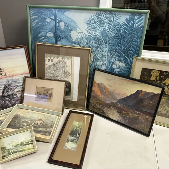 Selection Of Vintage Artwork x10