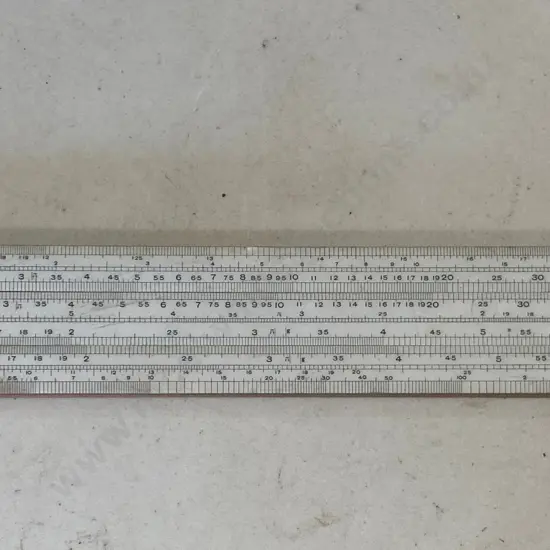 Vintage Unique Universal I Slide Rule Made In England (Sold as 205)
