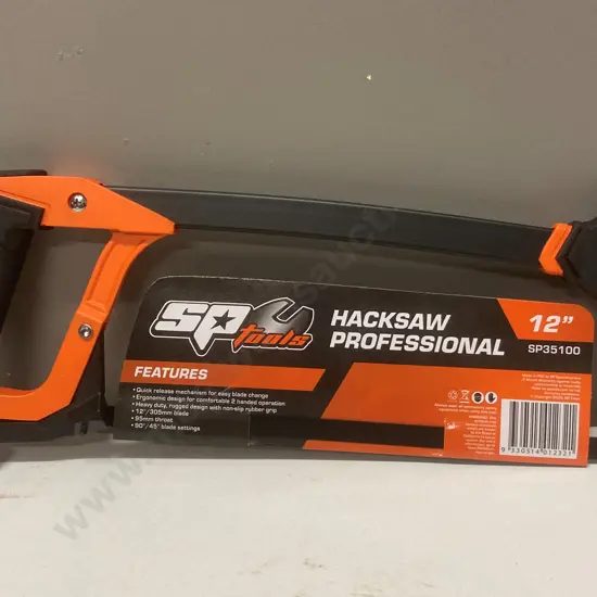 SP Tools 12" Hacksaw In Blister Pack