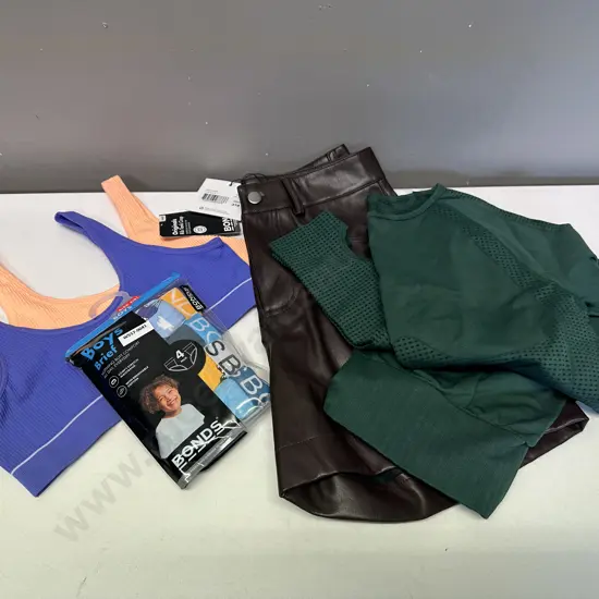 New A&H Shorts Sz 8, Bonds Tank Tops, Boys Briefs Etc