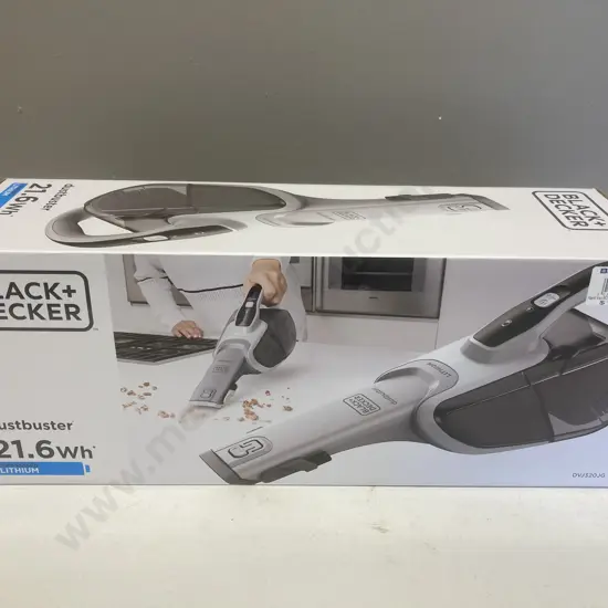 Black + Decker Dustbuster Lithium 21.6Wh Hand Vacuum