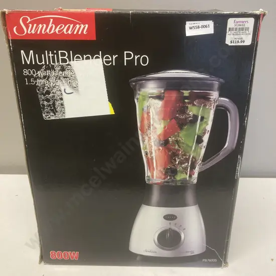 Sunbeam MultiBlender Pro Satin 1.5 Litre
