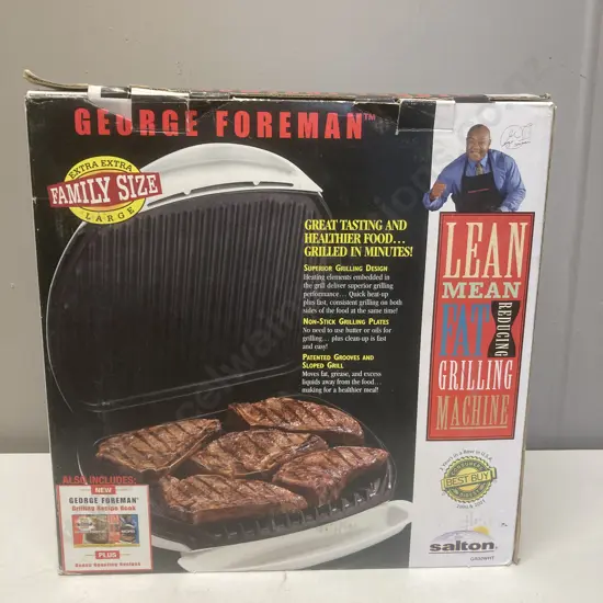 George Foreman Lean Mean Fat Grilling Machine