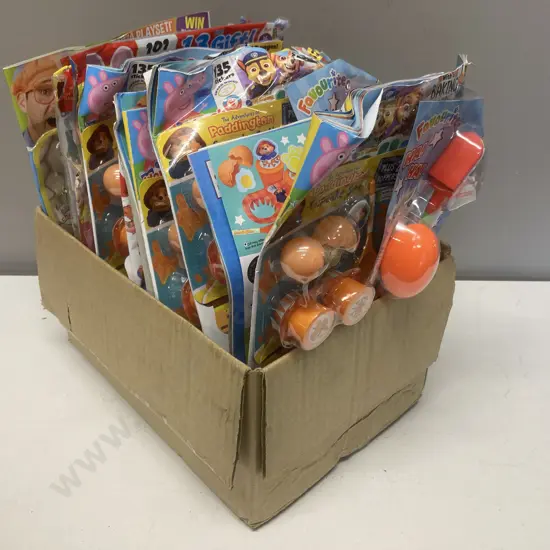 Box lot Peppa Pig & Blippi Magazines