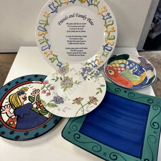 Selection Of Platters Including Friends And Family Etc