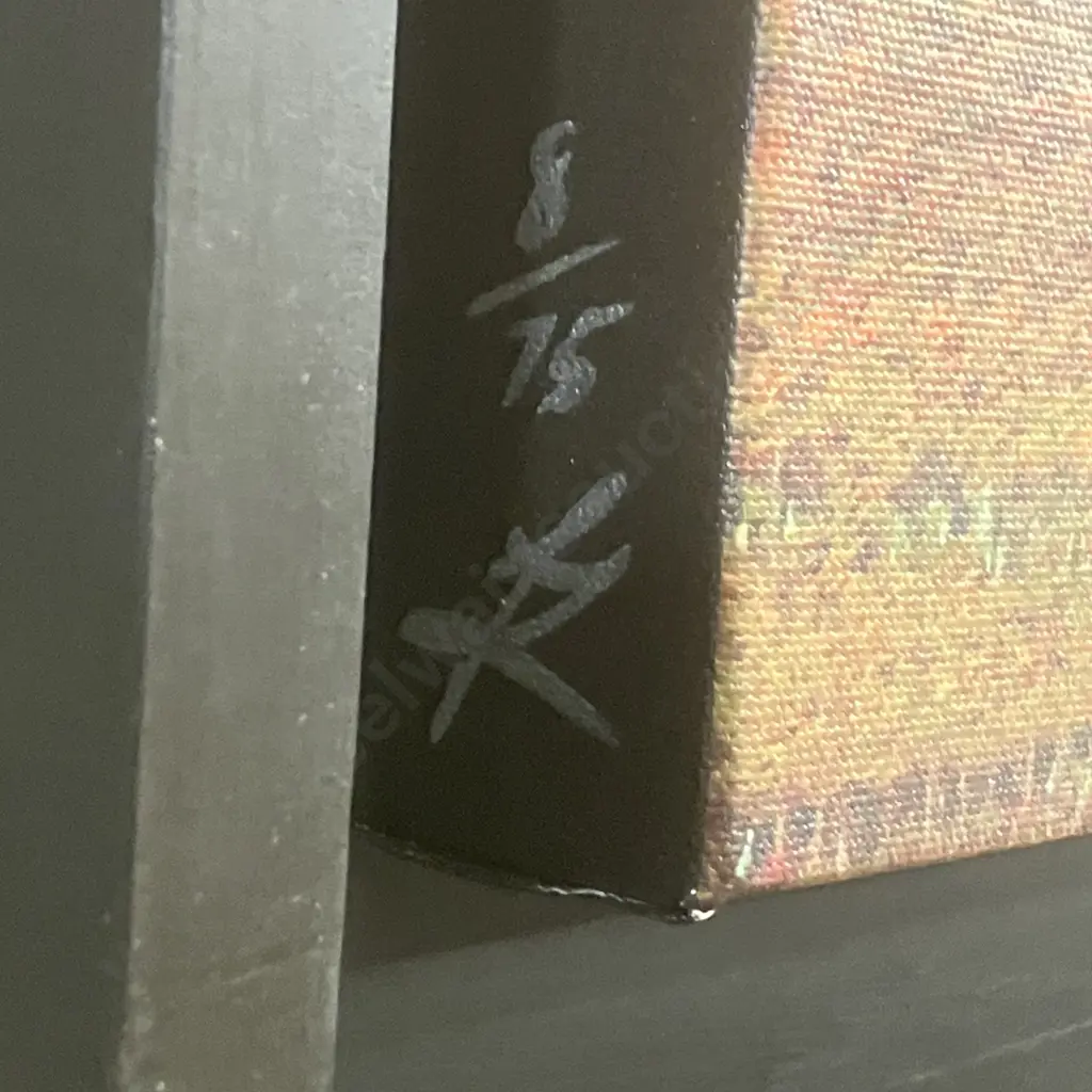 Peter Latham 'Late Harvest' 2006 Triptych, Signed & Numbered 8/75 Limited Edition. 45 x 171cm Image 1++