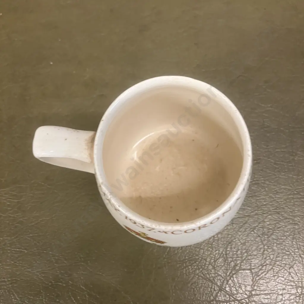 Vintage King Edward VIII May 1937 Coronation Mug Image 1++