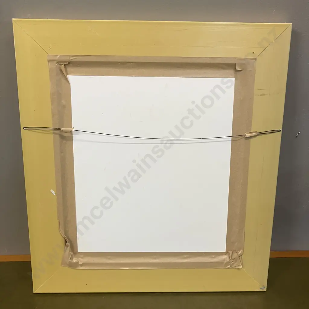 ' Two Ladies' Original Water Colour Signed By The Artist, Framed 53.5 x 48.5cm Image 1++