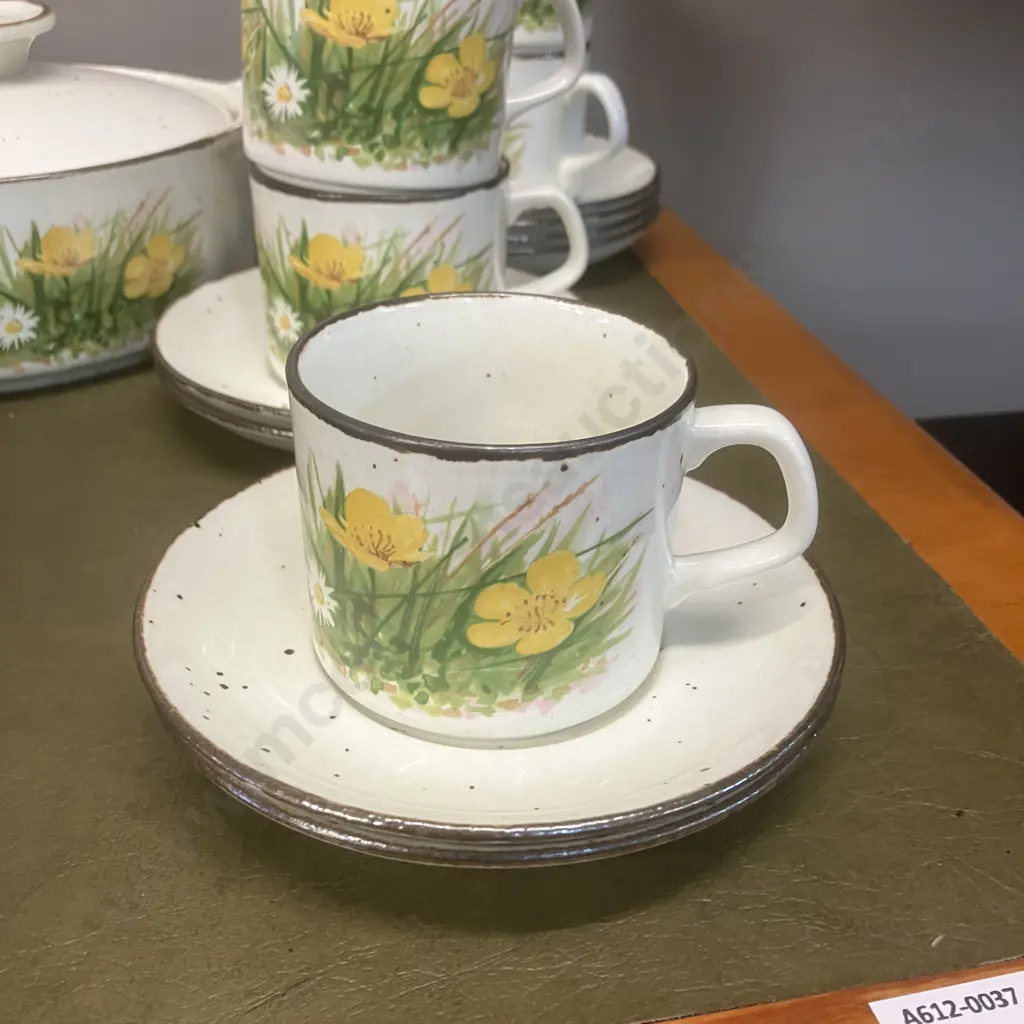 J&G Meakin England Dinnerware - 46 Pieces (Some Chipped Pieces) Image 1++