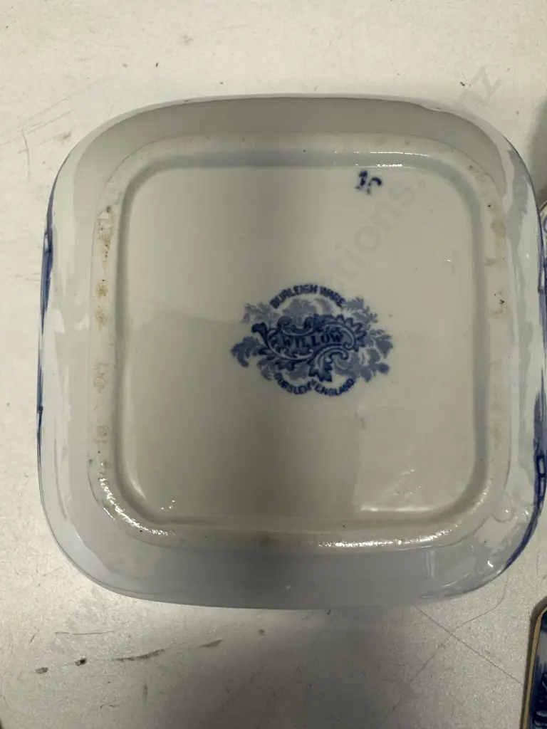 Burleighware Willow Tureen With Lid, Underplate & Ladle Image 1++