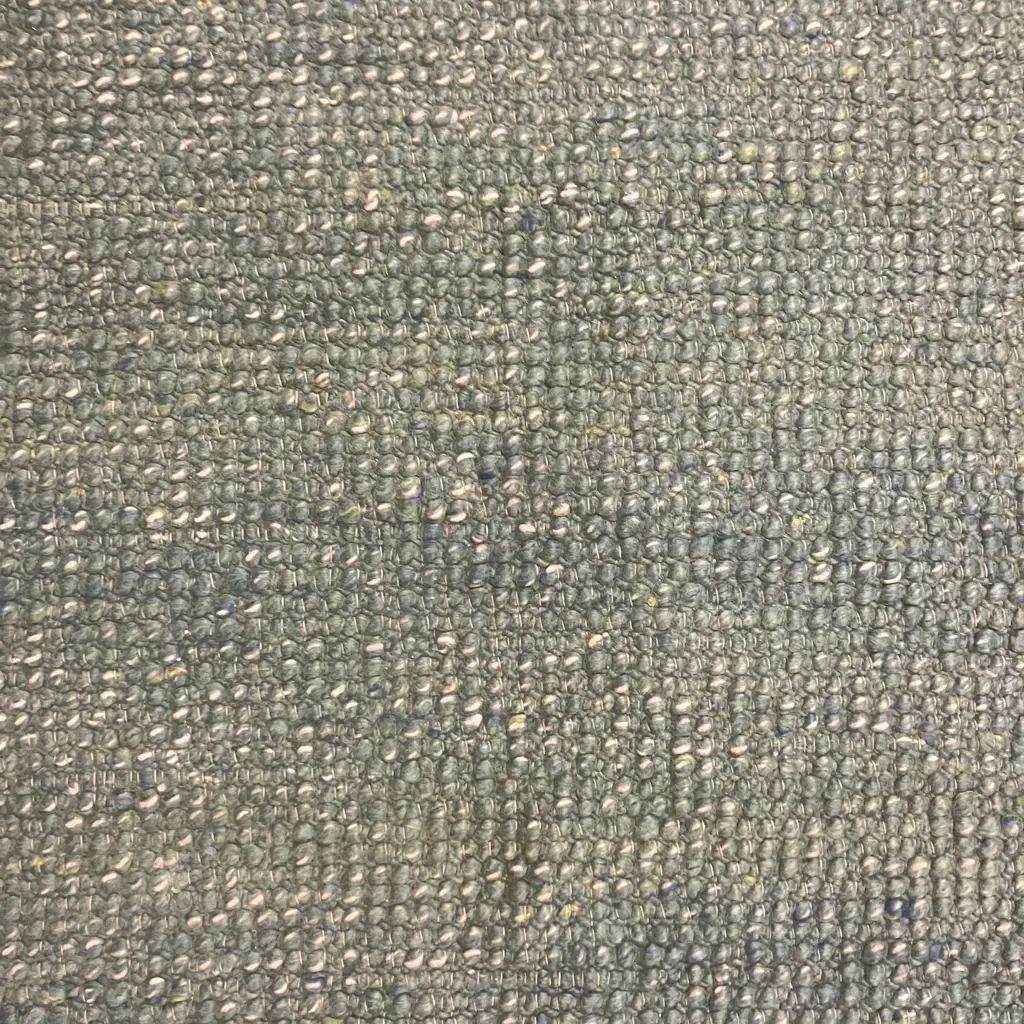 Hand Woven Floor Rug - 182 x 116cm Green & Blue Colours Image 1++