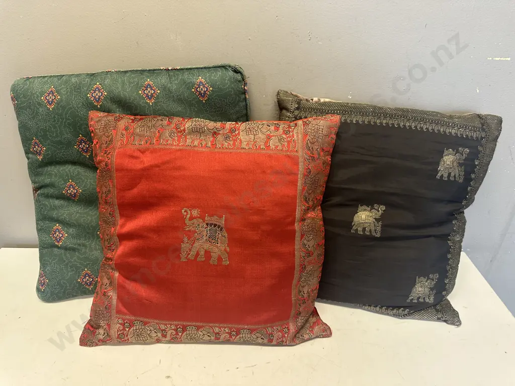 Vintage Cushions Including Elephant Themed Image 1++