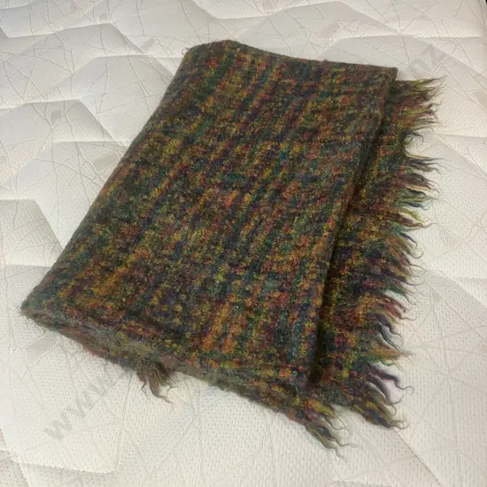 Boucle South Africa Mohair Throw