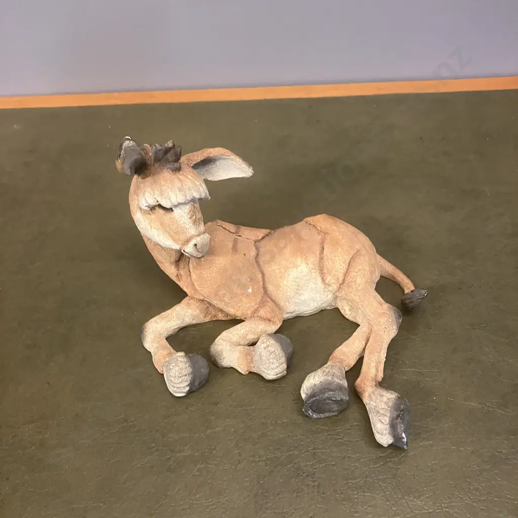 Country Artists A Breed Apart 'Barnacle' Donkey 02718 (2002). L21cm Image 1++