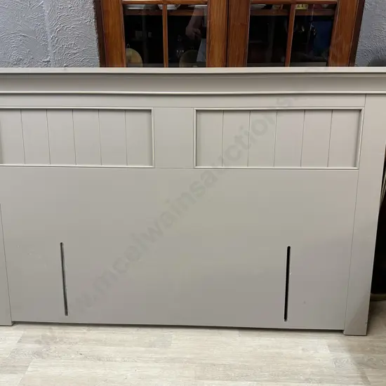 Queen Size Wooden Headboard - Mocha Colour H105,W167cm.