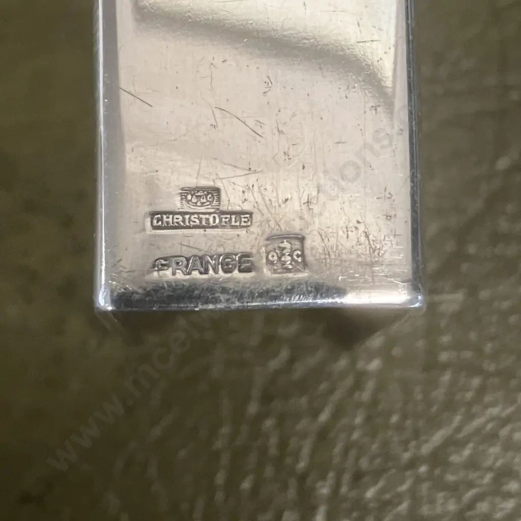 Fabulous Vintage French Christofle Silver Plated Matchbox Cover With Starburst Design (1930's / 1940's). H4 W5.3 D2cm Image 1++