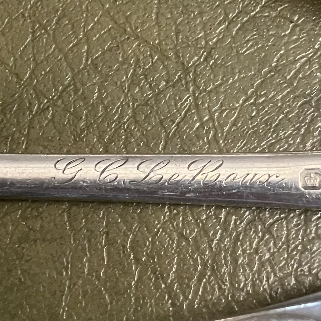 Antique Mappin & Webb Sterling Silver Onslow Pattern Ladles, Spoons & Forks  - Twenty Pieces, Hallmarked Early 1900s Image 1++