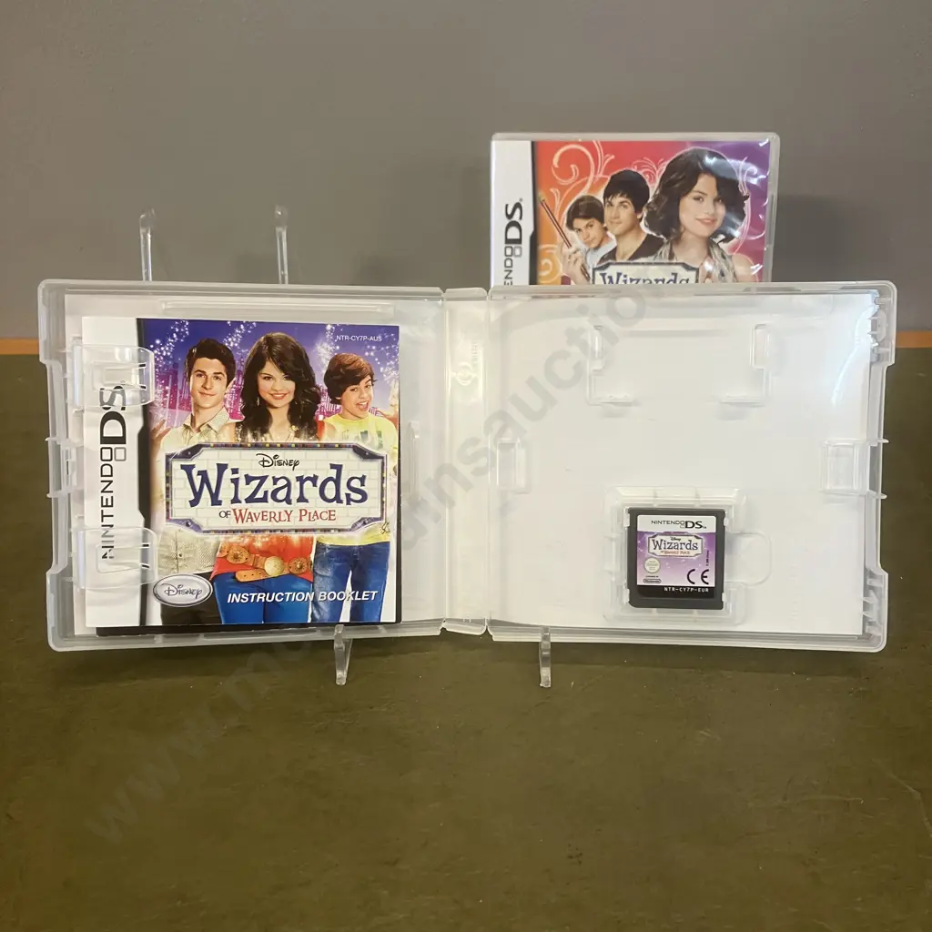 Nintendo DS Games - The Simpsons Game, Disney Wizards of Waverly Place & Spellbound - Complete Image 1++