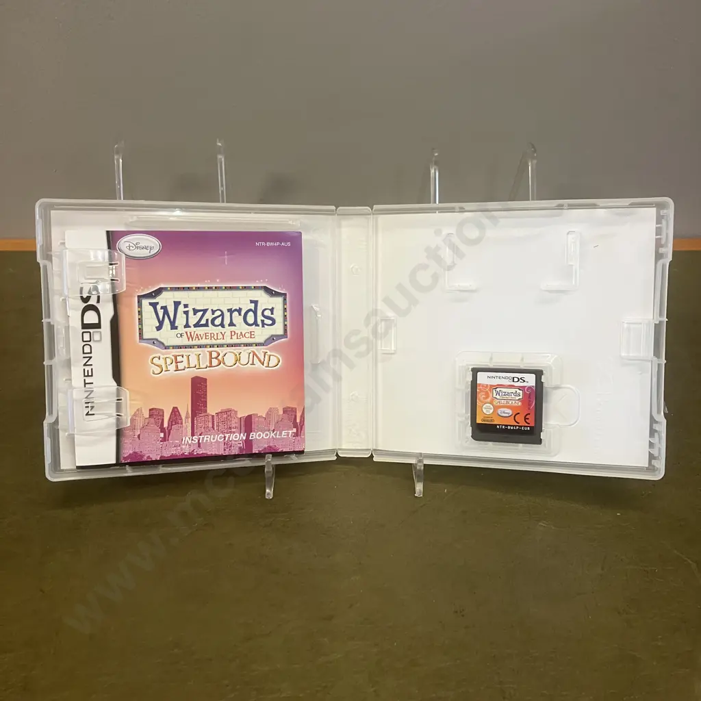 Nintendo DS Games - The Simpsons Game, Disney Wizards of Waverly Place & Spellbound - Complete Image 1++