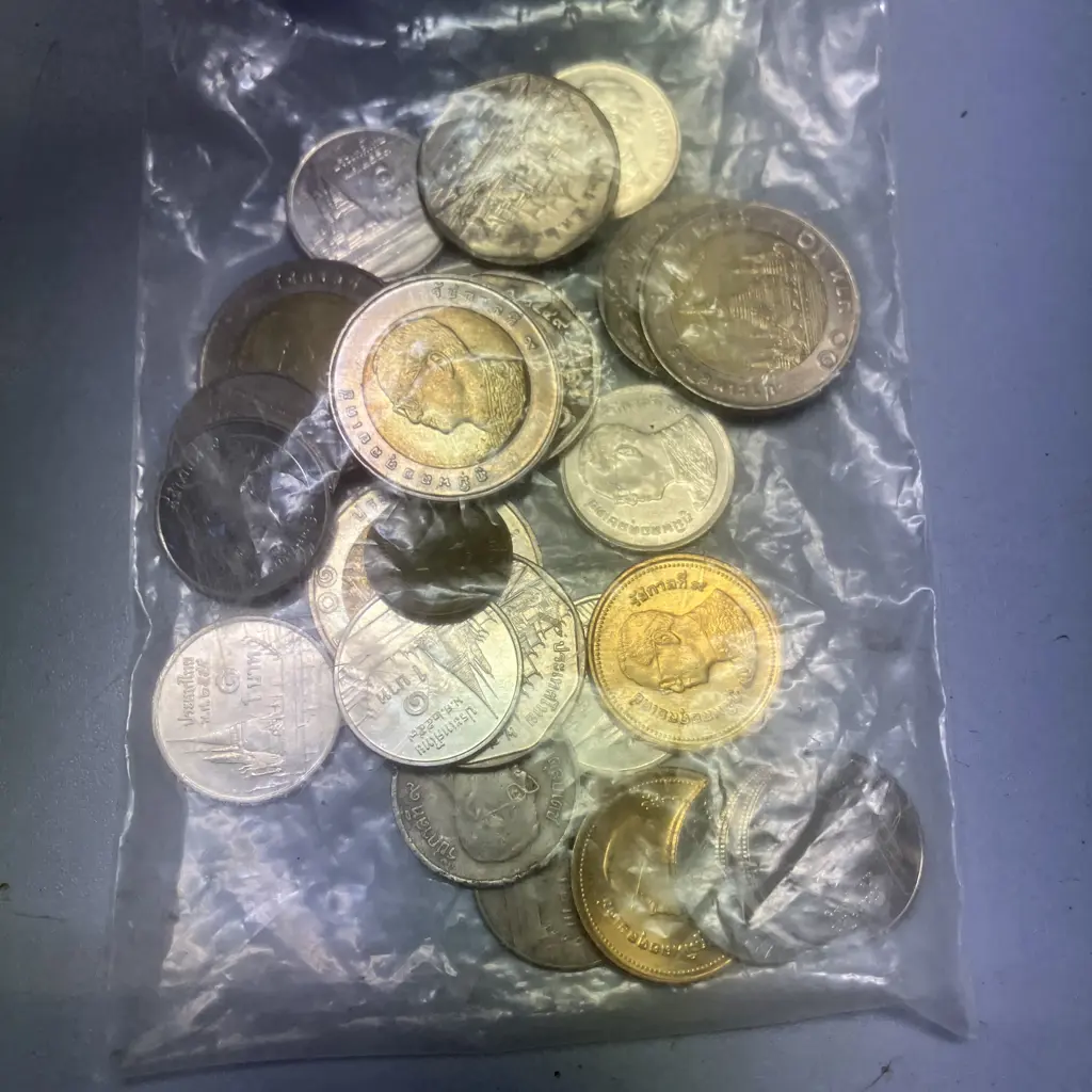 Assorted Thailand Baht Coins Image 1++
