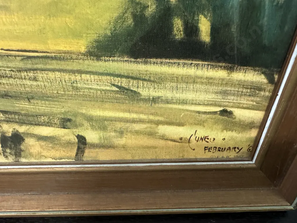 Vintage Framed Artwork Image 1++