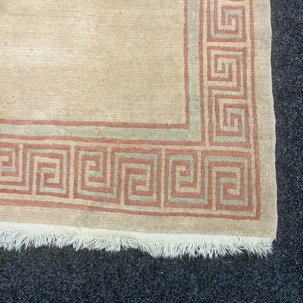 Floor Rug - 200 x 136cm Pinks / Greens Image 1++