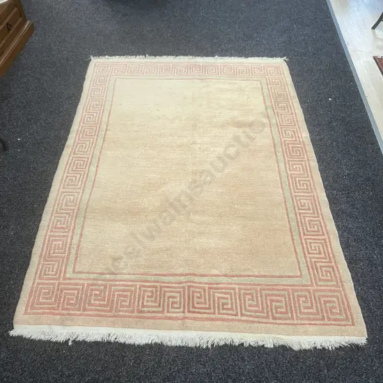 Floor Rug - 200 x 136cm Pinks / Greens